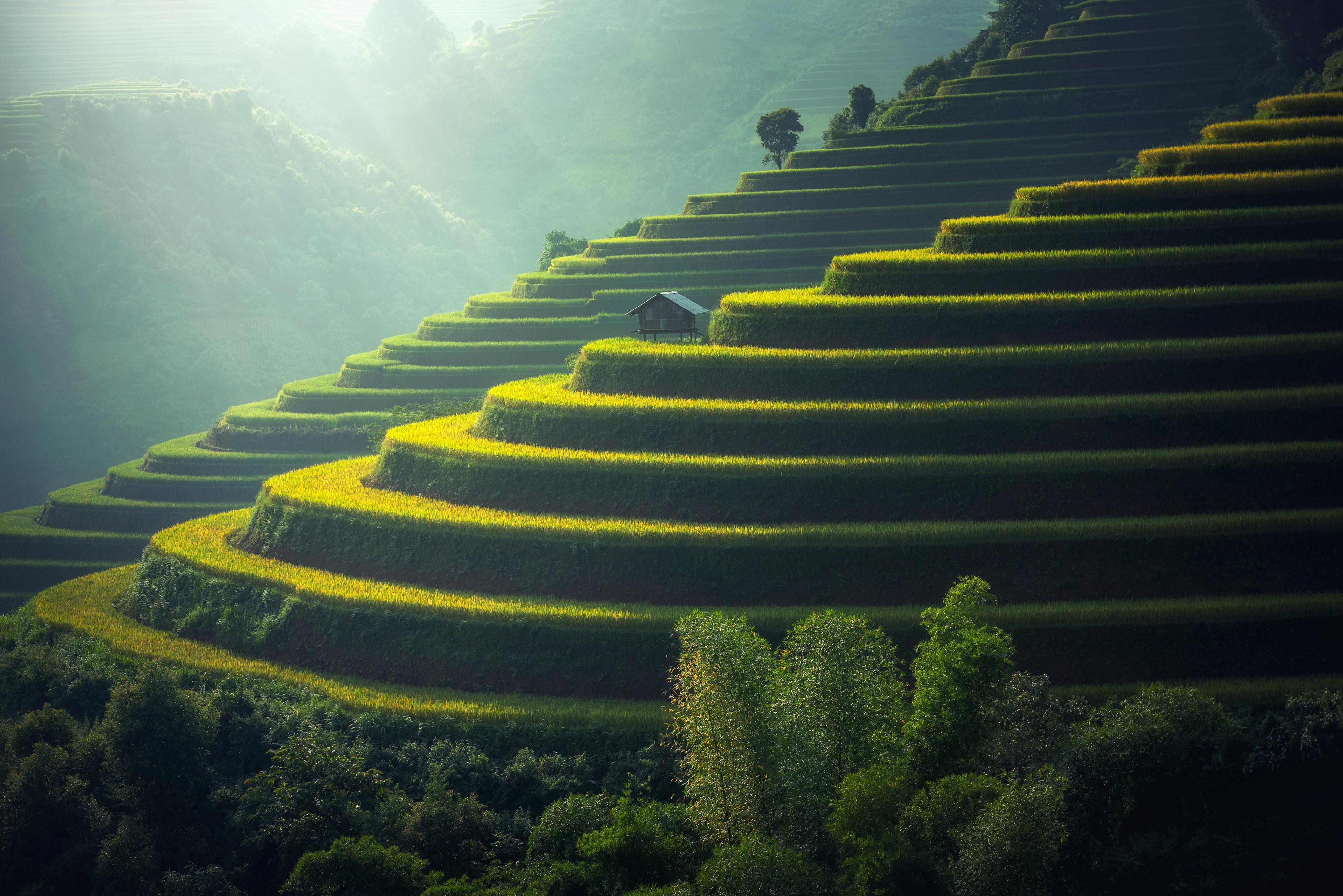 中国秋霞，自然美景与文化韵味的绚烂多彩