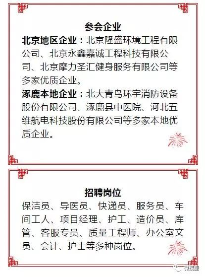 涿鹿最新招聘信息全面概览