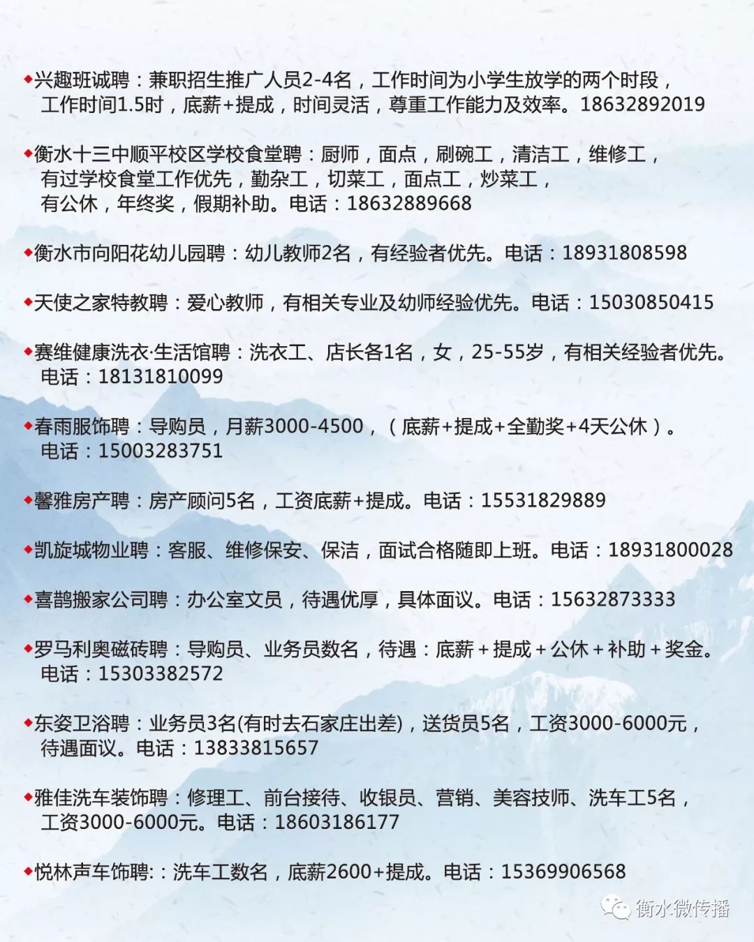 绵竹最新招聘信息汇总